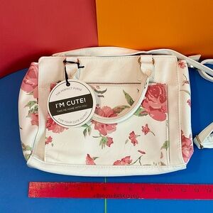Under One Sky Floral Handbag Purse - NWT